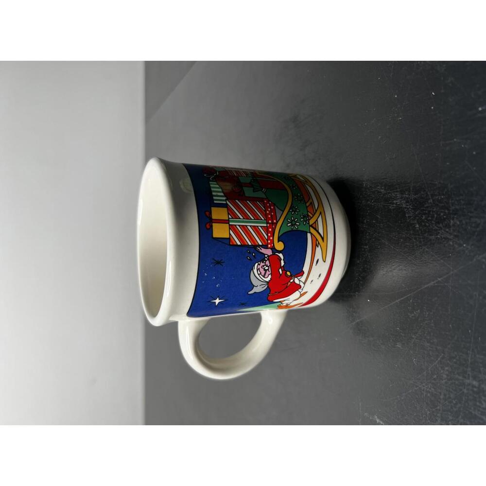 Vintage Christmas Santa Claus Mug